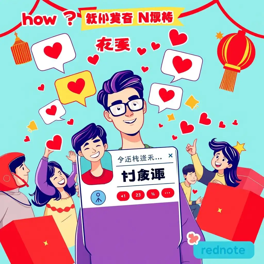 A person is surrounded by colorful comment bubbles and likes, indicating that he receives a wide range of attention from social media. A person is surrounded by colorful comment bubbles and likes, indicating that he receives a wide range of attention from social media.